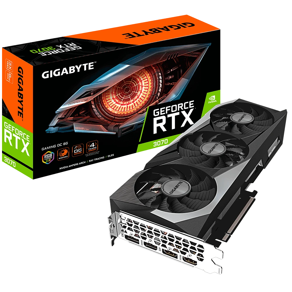 Gigabyte GeForce RTX 3070 GAMING OC 8G  (Rev. 1.0)